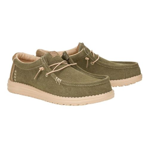 Mocassins 43084 WALLY WORKWEAR-3YT DUSKY GREEN/IRISH CREAM - HEYDUDE - Modalova