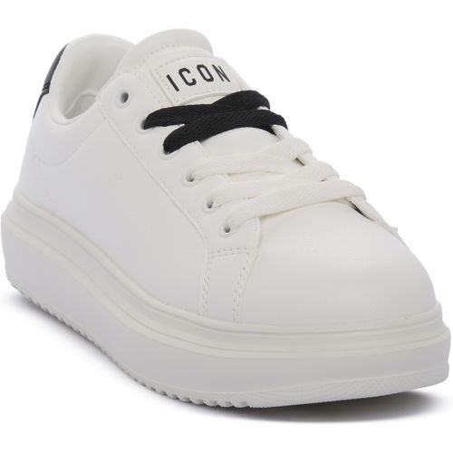 Baskets basses Icon BIANCO NERO - Icon - Modalova