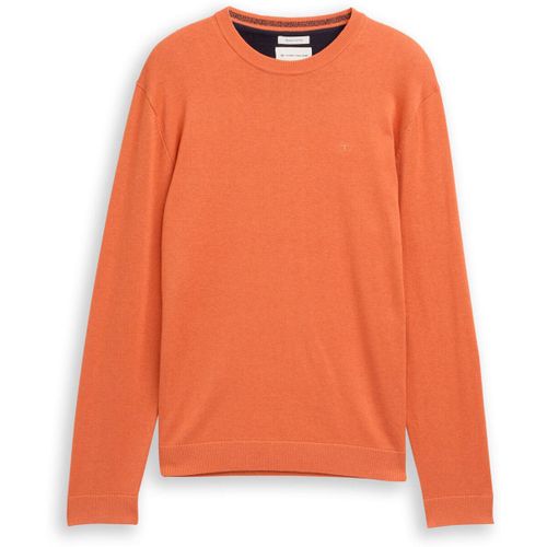 Pull Pull COL ROND Chili Orange - Tom Tailor - Modalova