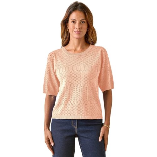 Sweat-shirt by - Pull maille encolure ronde - Daxon - Modalova
