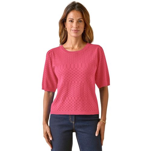 Sweat-shirt by - Pull maille encolure ronde - Daxon - Modalova