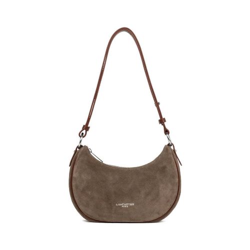 Sac bandoulière Sac besace Zippé S Suède Châtaigne - LANCASTER - Modalova
