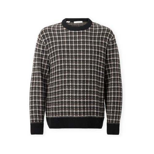 Pull Mikolas Knit - Black/Demitasse - Selected - Modalova