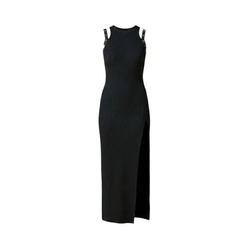 Robe Robe longue noire en maille - No Secrets - Modalova