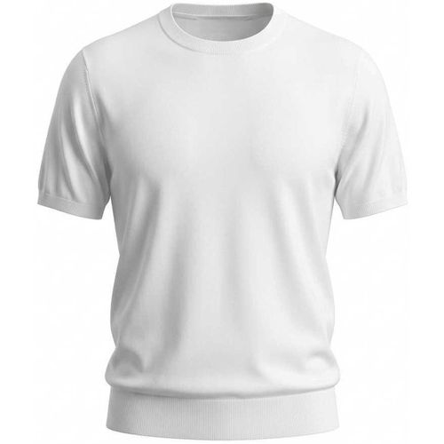 Pull 61554 GIRO MM RASATO-100 BIANCO - Jeordie's - Modalova