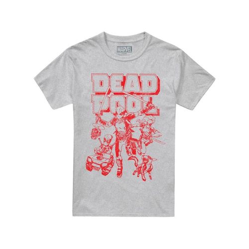 T-shirt Deadpool Corps Red Attack - Deadpool - Modalova