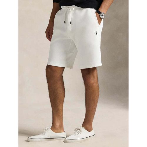 Short Short blanc en molleton - Ralph Lauren - Modalova
