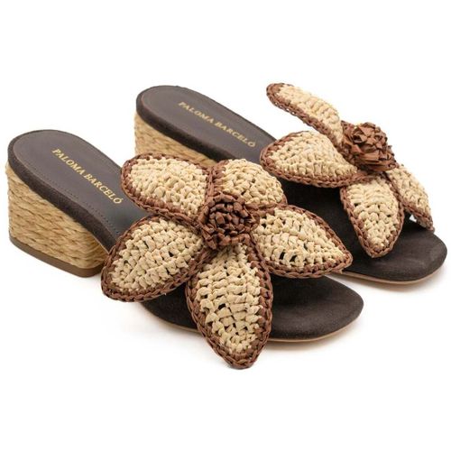 Sandales DALLY SUEDE CHOCOLATE - PALOMA BARCELÓ - Modalova
