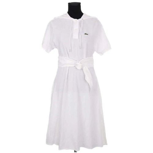 Robe courte Lacoste Robe blanche - Lacoste - Modalova