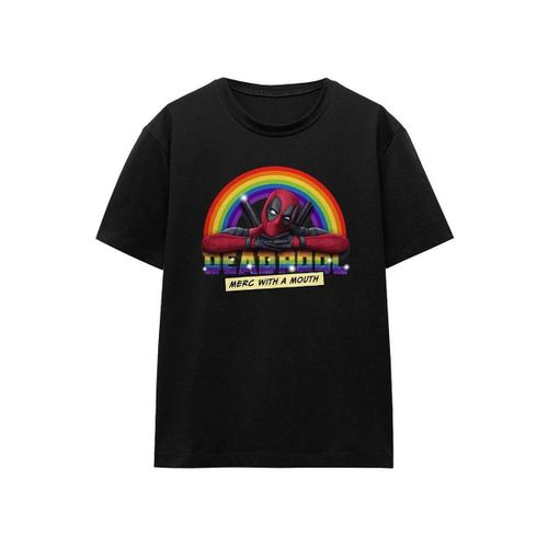 T-shirt Deadpool Merc With A uth - Deadpool - Modalova