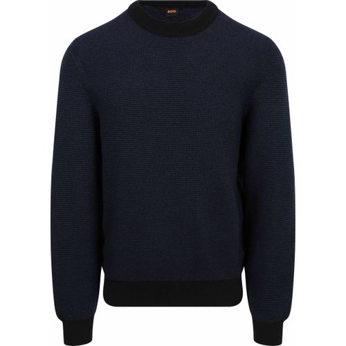 Pull BOSS Pull Aspoki Marine Noir - BOSS - Modalova