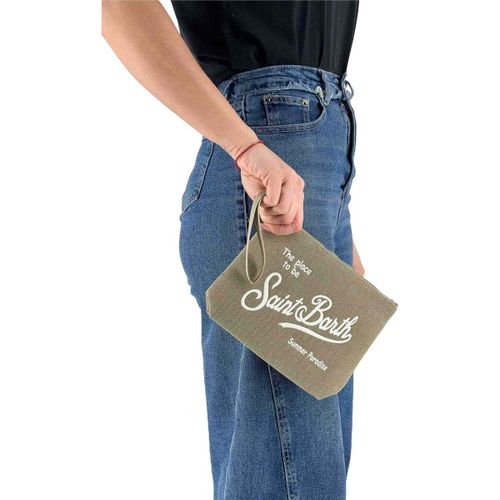 Pochette Pochette Aline Canvas 52k Emb - Mc2 Saint Barth - Modalova