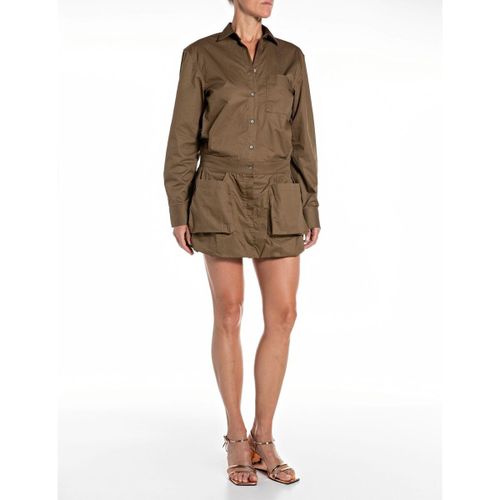 Robe Replay Popeline - Replay - Modalova