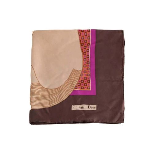 Echarpe Dior Carré marron - Dior - Modalova