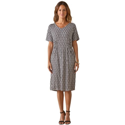 Robe by - Robe manches courtes en maille - Daxon - Modalova
