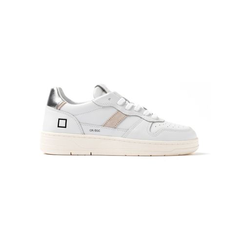Baskets basses D-A-T-E-C2-BA-WS COURT 2.0 BASIC WHITE SILVER - D.A.T.E. - Modalova