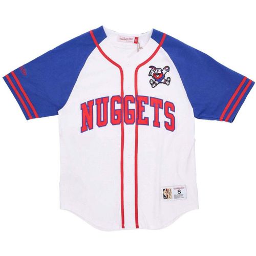 T-shirt Pract Day Button Front - Mitchell And Ness - Modalova