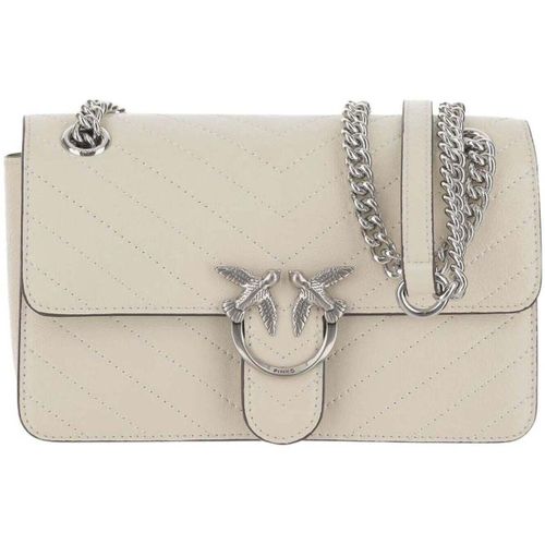 Sac a main Sac Rabat Love One Light Mini Vitello Wr Blanc - Pinko - Modalova