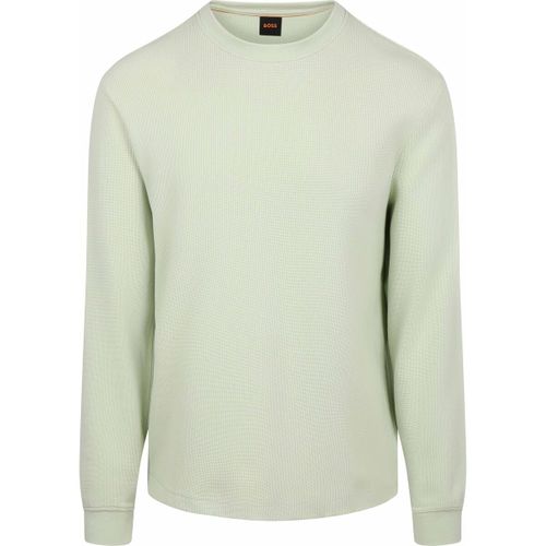 Sweat-shirt Pullover Tempest Vert - BOSS - Modalova