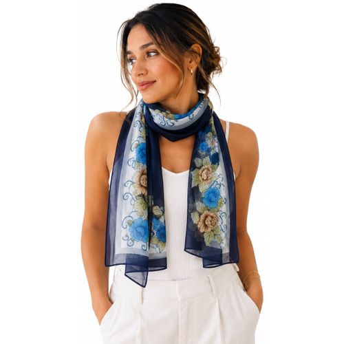 Echarpe Mousseline DENITZA - Chapeau-Tendance - Modalova