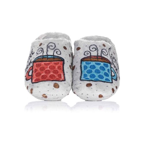 Chaussons Pantoufle de maison - Café - Vulladi - Modalova