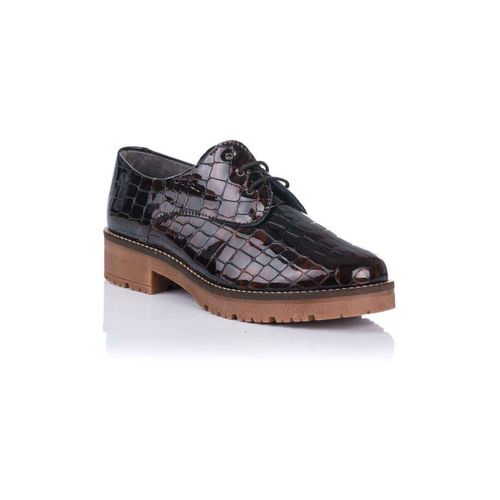 Derbies Blucher en cuir verni de noix de coco - Pitillos - Modalova