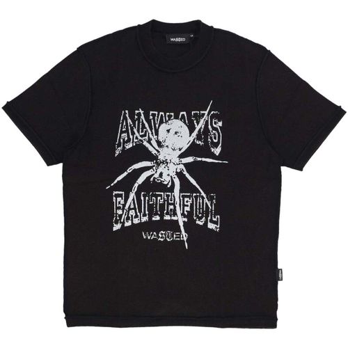T-shirt Maglietta Uomo Authentic Reverse Tee Black - Wasted Paris - Modalova
