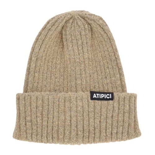 Bonnet Cappello Uomo Black Label Basic Low Beanie Sand - Atipici - Modalova