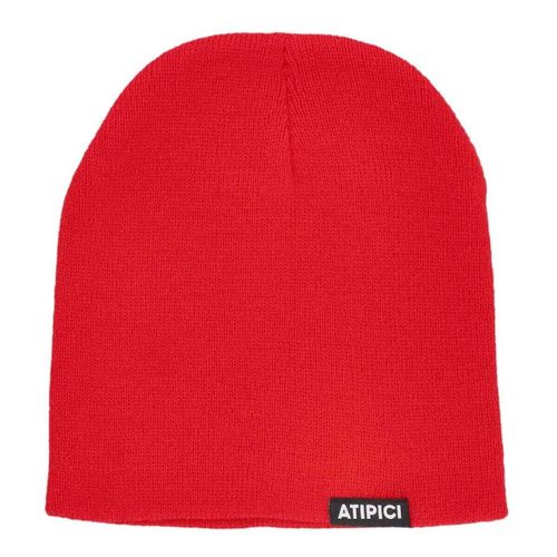 Bonnet Cappello Uomo Black Label Basic Skull Beanie Red - Atipici - Modalova