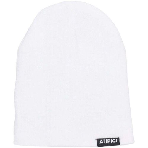 Bonnet Cappello Uomo Black Label Basic Skull Beanie White - Atipici - Modalova