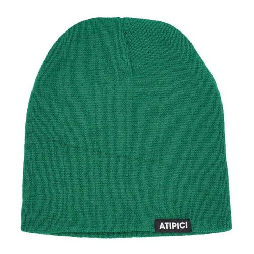 Bonnet Cappello Uomo Black Label Basic Skull Beanie Green - Atipici - Modalova