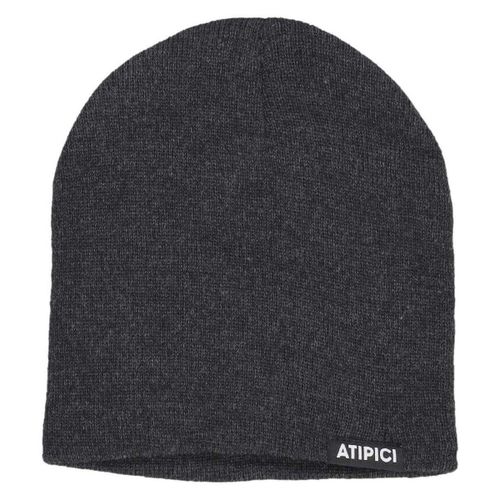 Bonnet Cappello Uomo Black Label Basic Skull Beanie Dark Grey - Atipici - Modalova