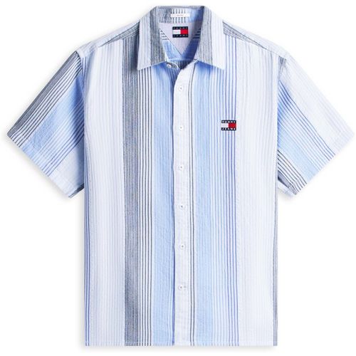 Chemise Tjm Rlx Stripe Ss Sh - Tommy Jeans - Modalova