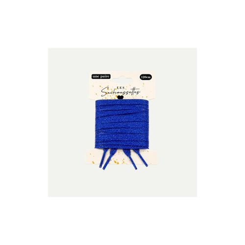 Accessoires LACETS PAILLETTES 120 BLEU - Sachoussettes - Modalova