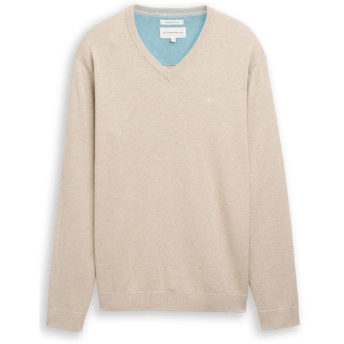Pull Pull COL V Cashew Beige - Tom Tailor - Modalova