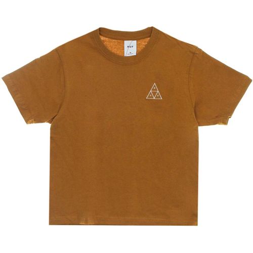 T-shirt Embroide Triple Triangle Relax Tee Burnt - Huf - Modalova