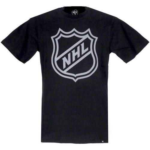 T-shirt Nhl Current Shield Logo Echo Tee Jet - '47 Brand - Modalova