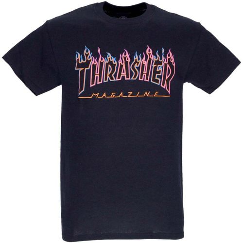 T-shirt Double Flame Neon Tee neon - Thrasher - Modalova