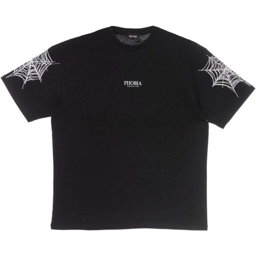 T-shirt Phobia Cobweb Print Tee - Phobia - Modalova
