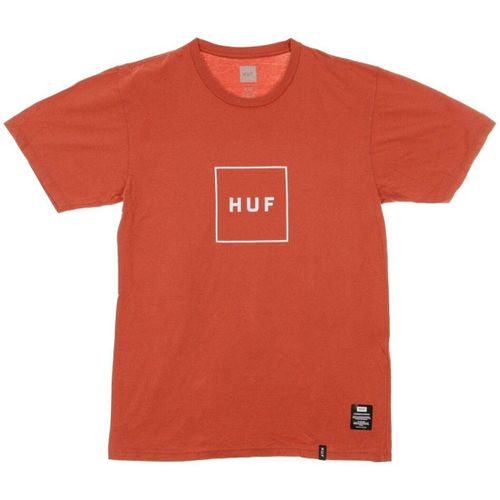 T-shirt Essentials Box Logo Poppy - Huf - Modalova