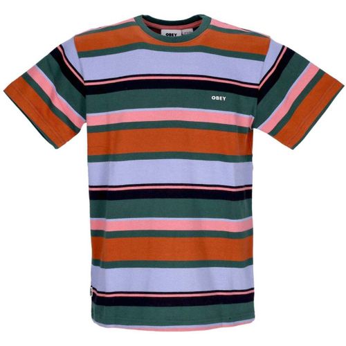T-shirt Stroming Stripe Tee Car - Obey - Modalova
