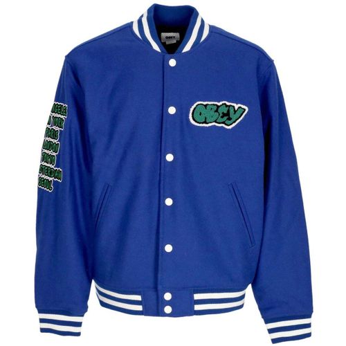 Blouson CollegeRoll Call Varsity Jacket Surf - Obey - Modalova
