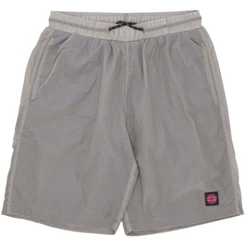 Short Pantalone Corto Uomo Hike Nylon Ripstop Shorts Grey - Funky - Modalova
