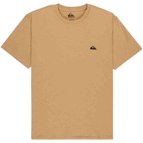 T-shirt Camiseta Basic Young Men manga corta beige - Quiksilver - Modalova