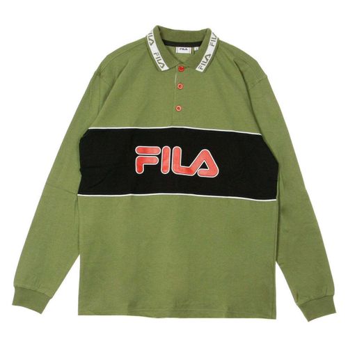 Polo Fila Um Deep Lichen - Fila - Modalova