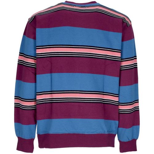 Sweatshirts Ender Stripe Crew Speciay Fleece Beetroot - Obey - Modalova