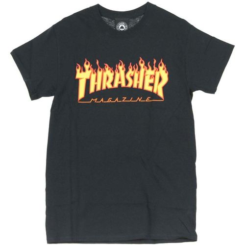 T-shirt Thrasher Flame Tee - Thrasher - Modalova