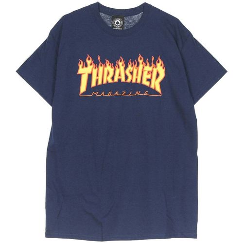 T-shirt Thrasher Flame Tee - Thrasher - Modalova
