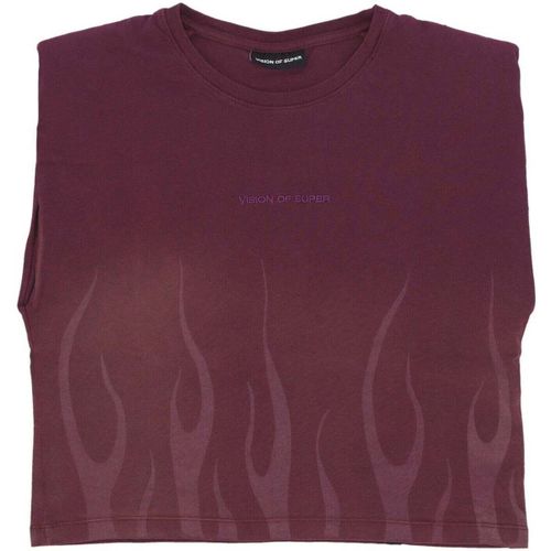 Debardeur Corrosive Flames Tee Grape - Vision Of Super - Modalova