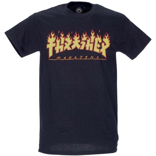 T-shirt Thrasher Godzilla Flame Tee - Thrasher - Modalova
